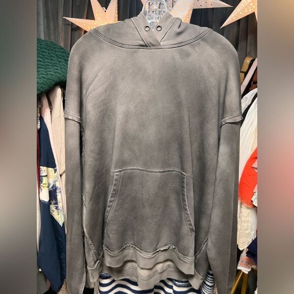 Free People We the Free Your Favorite Washed Hoodie Greyhound Combo NWOT - Picture 6 of 7